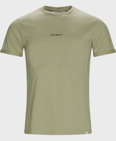 Les Deux T-shirts LENS LDM101046 Grön